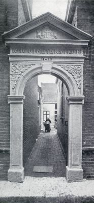 Overijssel, 1931, Deventer, POORTJE VAN T MEIJERSHOF TE DEVENTER
