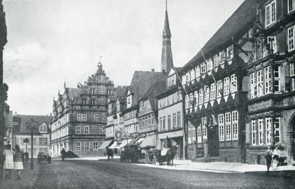 Duitsland, 1931, Hameln, HAMELN. WEZERSTRASSE