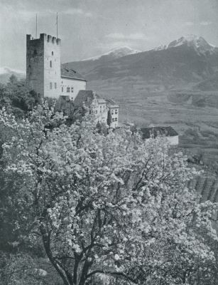 Itali, 1931, Meran, Slot Lebenberg bij Meran