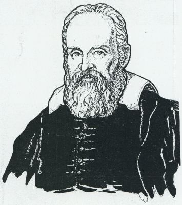 Galileo Galilei, 1564-1642, de grondlegger der moderne astronomie