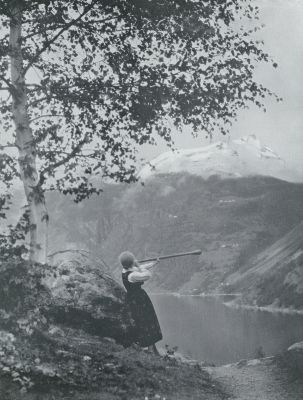 Noorwegen, 1931, Onbekend, Noorwegen aan de Geiranger Fjord