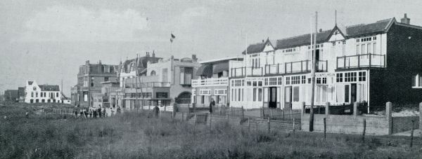 Noord-Holland, 1931,  Egmond aan Zee, Egmont bijder See. Boulevard te  Egmond aan Zee