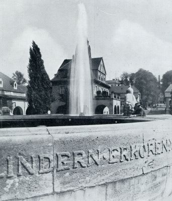 Duitsland, 1931, Bad Nauheim, Bad Nauheim. Sprudelhof