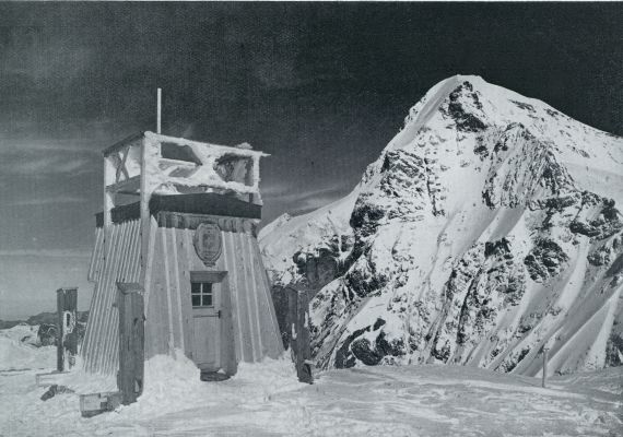 Zwitserland, 1931, Onbekend, Practische Meteorologische waarnemingen op het Jungfraujoch. Meteorologisch station op het Jungfraujoch