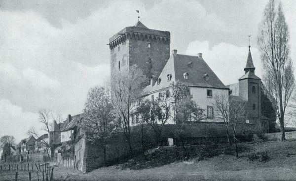 Duitsland, 1931, Zons, Zons aan den Rijn. Een hoekje van Zons aan den Rijn