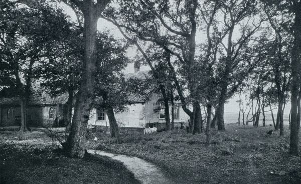 Zuid-Holland, 1931, Loosduinen, Boerderijtje op het landgoed Ockenburgh bij den Haag