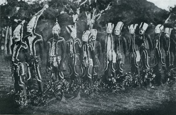 Australi, 1931, Onbekend, Emu-dansers uit het binnenland van Australi