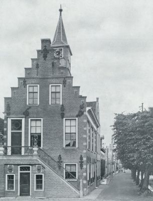 Friesland, 1931, Balk, Het Raadhuis te Balk