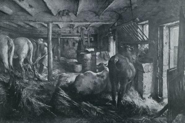 Onbekend, 1931, Onbekend, Honderd jaren Belgische kunst. Jan Stobbaerts (1838-1914). L'table