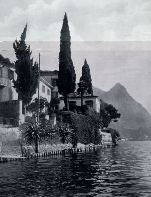 Onbekend, 1932, Onbekend, AAN HET MEER VAN LUGANO