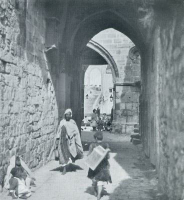 Isral, 1932, Jeruzalem, STRAAT TE JERUZALEM
