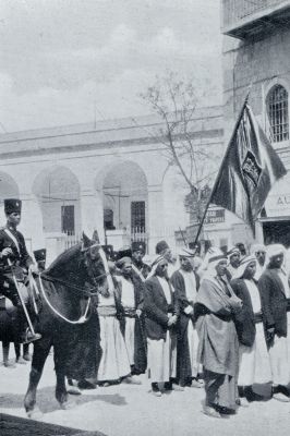 Isral, 1932, Jeruzalem, ARABISCHE OPTOCHT NAAR HET GRAF VAN MOZES