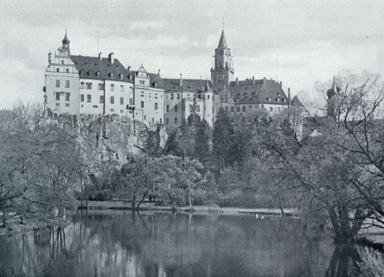 Duitsland, 1932, Sigmaringen, HET SLOT SIGMARINGEN IN HET BOVEN-DONAUDAL