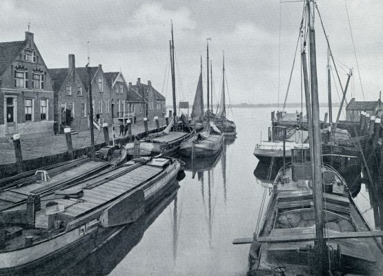 Zuid-Holland, 1932, Puttershoek, DE HAVEN VAN PUTTERSHOEK