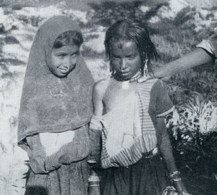 Jemen, 1932, Wadi Dawan, MEISJES UIT WADI DOAN