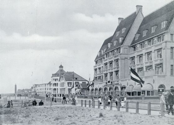 Zuid-Holland, 1932, Noordwijk, DE NOORD-BOULEVARD TE NOORDWIJK-AAN-ZEE