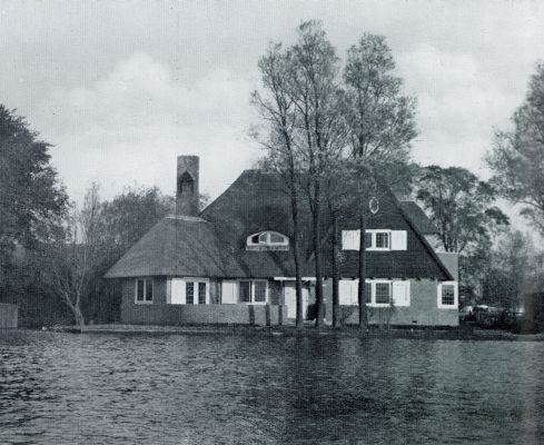 Zuid-Holland, 1932, Woubrugge, LANDHUIS TE WOUBRUGGE