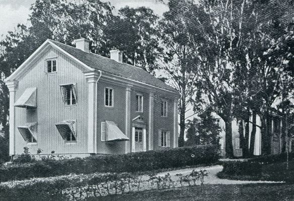 Zweden, 1932, Ekeby, DE LANDHUIZEN UIT DE GSTA BERLING-SAGE. DE KAVALIERSVLEUGEL VAN EKEBY