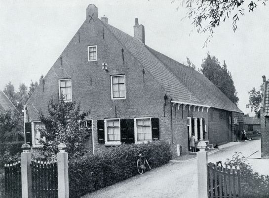 Zuid-Holland, 1932, Ridderkerk, BOERDERIJ EBEN HAZER