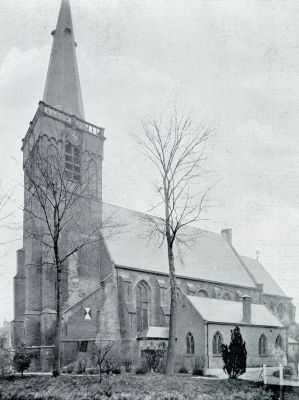 Zuid-Holland, 1932, Ridderkerk, DE NED. HERV. KERK TE RIDDERKERK (2DE HELFT DER 15DE EEUW)