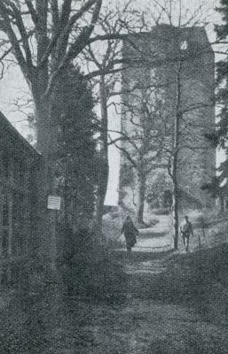 BURCHT NASSAU. DE BERGFRIED OF GROOTE WACHTTOREN