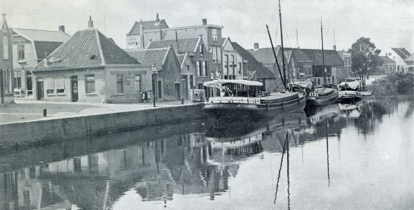 Zuid-Holland, 1932, Dirksland, DORPSGEZICHT TE DIRKSLAND