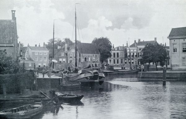 Zuid-Holland, 1933, Middelharnis, DE HAVEN VAN MIDDELHARNIS