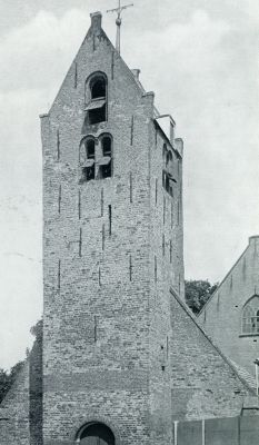 Zeeland, 1933, Oosterland, TOREN DER NED. HERV. KERK TE OOSTERLAND(1400)