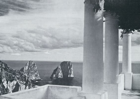 Itali, 1933, Anacapri, AAN DE BLAUWE WATEREN DER MIDDELLANDSCHE ZEE