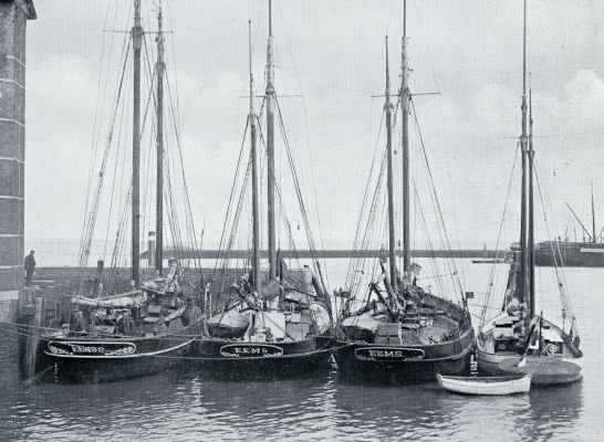 IN DE HAVEN VAN DELFZIJL, EEN PARADIJS VOOR DE ZEILVAART