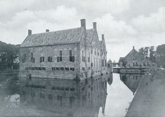 Groningen, 1933, Uithuizen, DE ACHTERGEVEL VAN DEN BORG MENKEMA