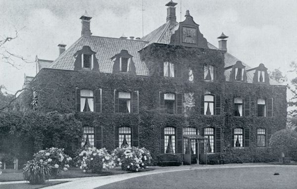 Overijssel, 1933, Heeten, DE VOORZIJDE VAN HET HUIS SCHOONHEETEN