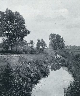 Gelderland, 1933, Aalten, DE AALTENSCHE BEEK BIJ AALTEN