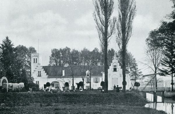 Gelderland, 1933, Lochem, KASTEEL DE HEEST BIJ LOCHEM
