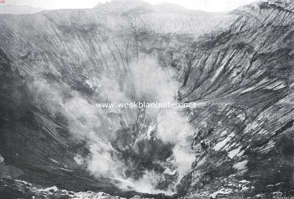 Indonesi, 1934, Onbekend, Javaansche vulkaantypen. De Bromo-krater