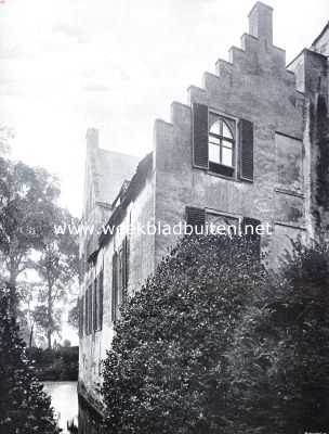 Gelderland, 1934, Echteld, Gezicht op de zuidzijde van den Wijlenburch bij Echteld (bij het artikel: 