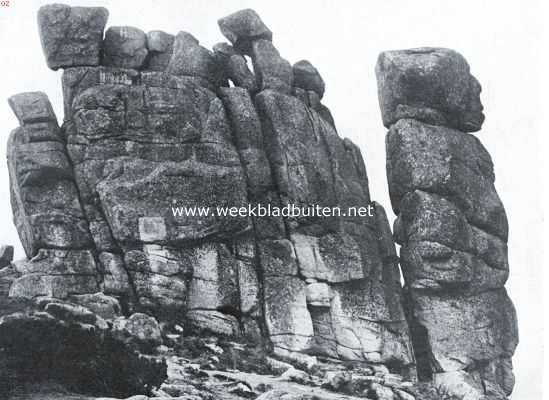 Onbekend, 1934, Onbekend, De rustelooze aarde. Bankvormige afzondering in graniet. De Mittagstein (een z.g.n. 