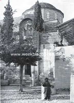 Griekenland, 1934, Dhafn, Klooster te Daphni in Attica