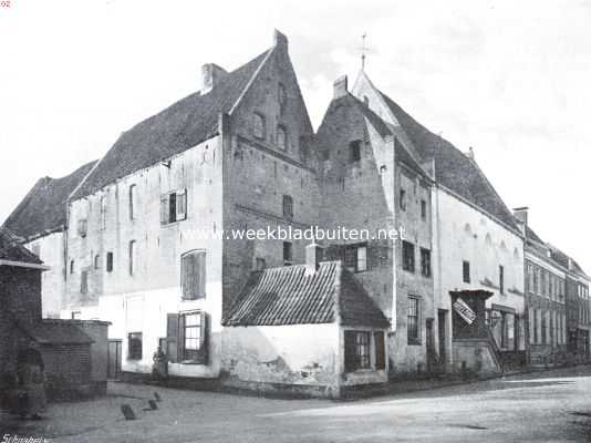 Elburg. De gebouwen van het voormalige Agnietenklooster te Elburg