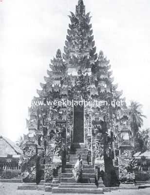 Indonesi, 1934, Onbekend, Tempel op Bali