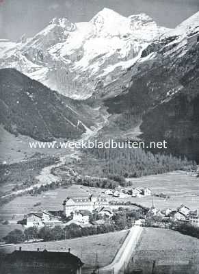 Zwitserland, 1934, Kandersteg, Kandersteg in het Berner Oberland met de Blmlisalphorngroep