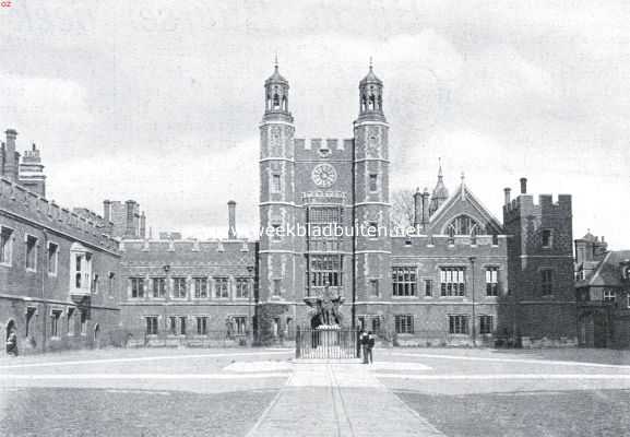 Engeland, 1934, Windsor, Indrukken uit Zuid-Engeland. Eton College