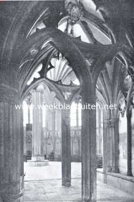 Engeland, 1934, Wells, Indrukken uit Zuid-Engeland. In de kathedraal van Wells