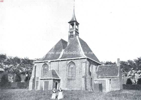 Zeeland, 1934, Grijpskerke, Walcheren, de tuin van Zeeland. Het kerkje te Grijpskerke