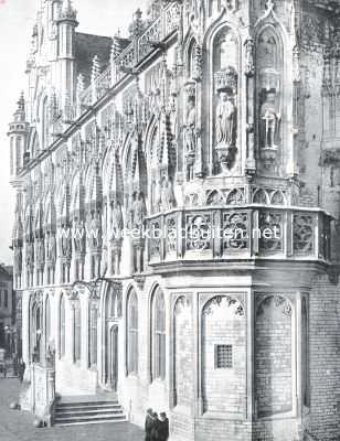 Dtail van het Stadhuis te Middelburg (bij het artikel 