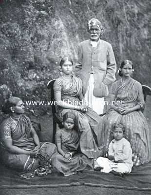 Sri Lanka, 1934, Onbekend, Tamil-gezin van Ceylon (bij het artikel: 