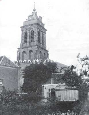 Zuid-Holland, 1934, Schoonhoven, De Bartholomestoren (einde der 14e eeuw) te Schoonhoven (bij het artikel: 