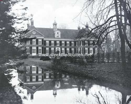 Noord-Brabant, 1934, Woensel, Kasteel Eckart bij Woensel in Noord-Brabant