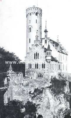 Duitsland, 1935, Onbekend, Zwerven in Zwabenland. Het slot Lichtenstein in de Schwbische Alb