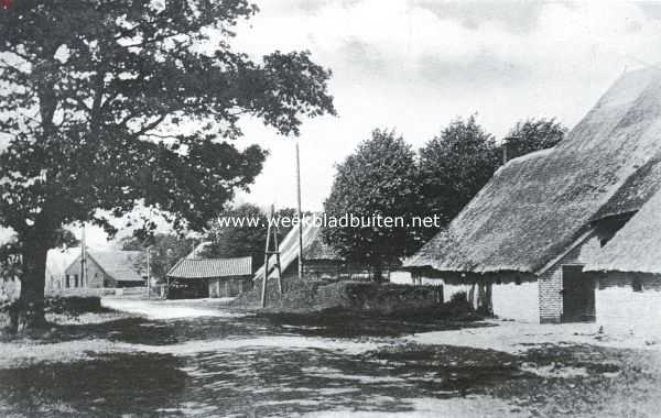 Drenthe, 1935, Wapse, In het Drentsche gehucht Wapse bij Diever